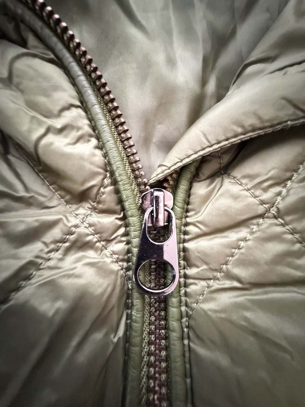 Ashley Stewart Green Quilted Zip-Up Jacket Size 18/20 - Picture 5 of 8